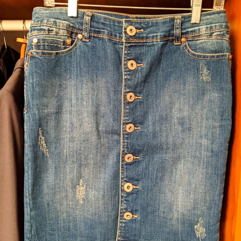 Denim Skirt